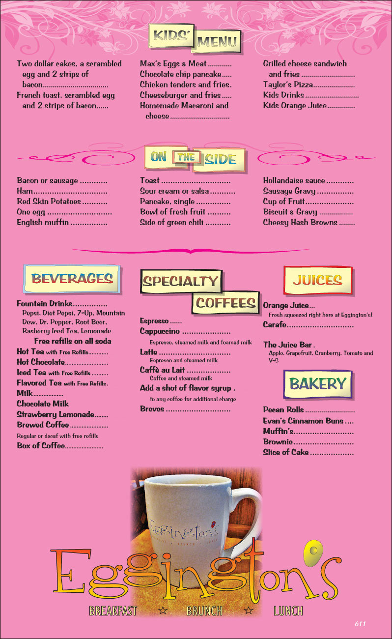 Eggingtons Breakfast, Brunch, Lunch Casper, Wyoming